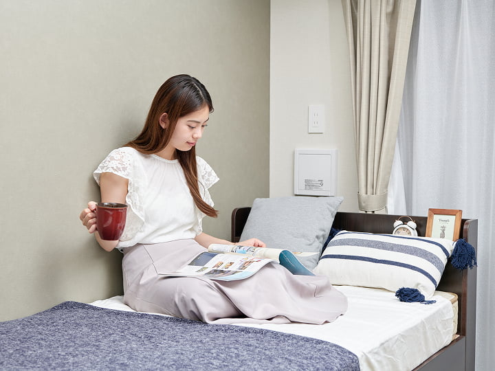 快適なベッドルーム