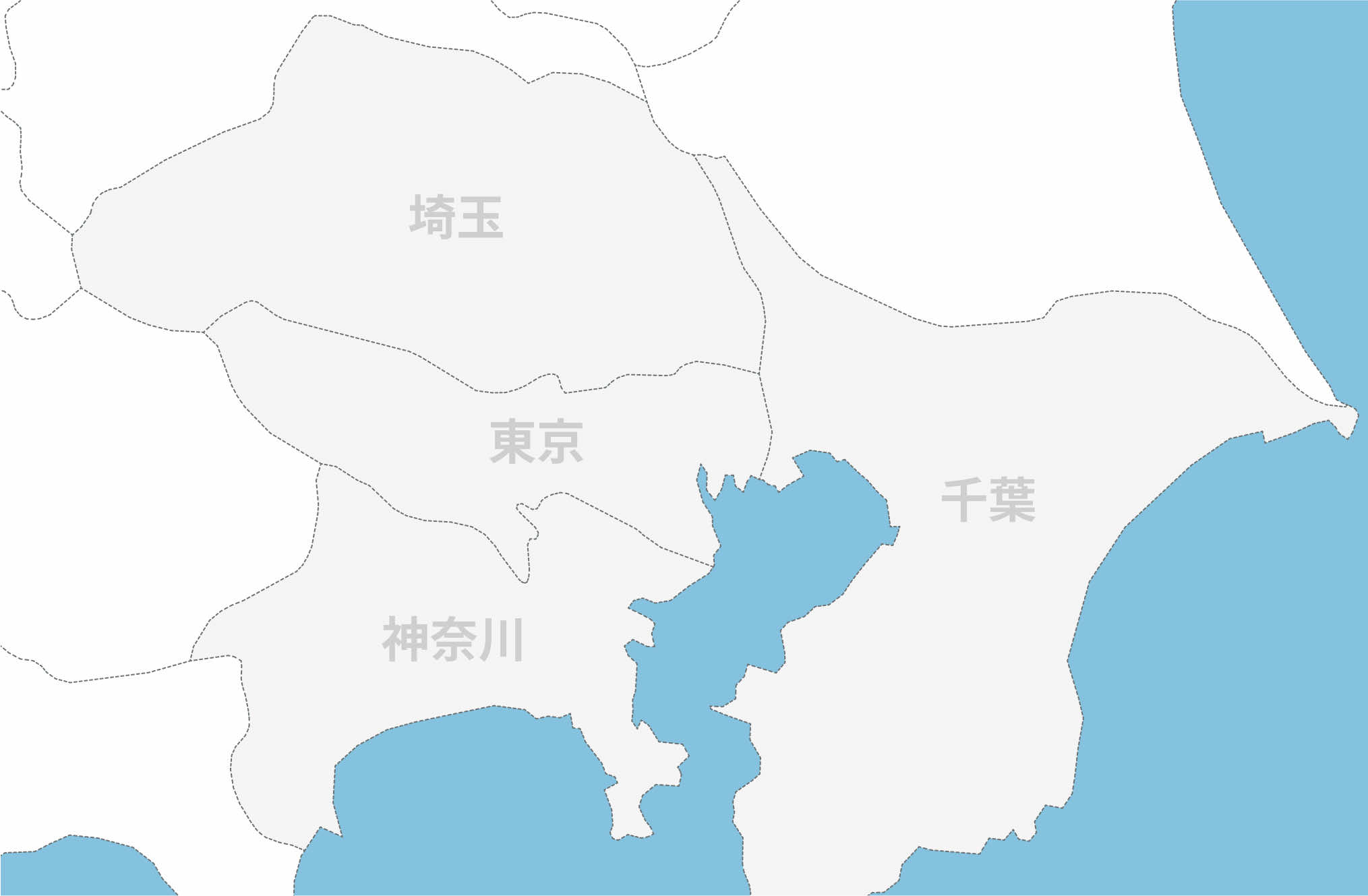 首都圏のドーミーマンスリー物件マップ