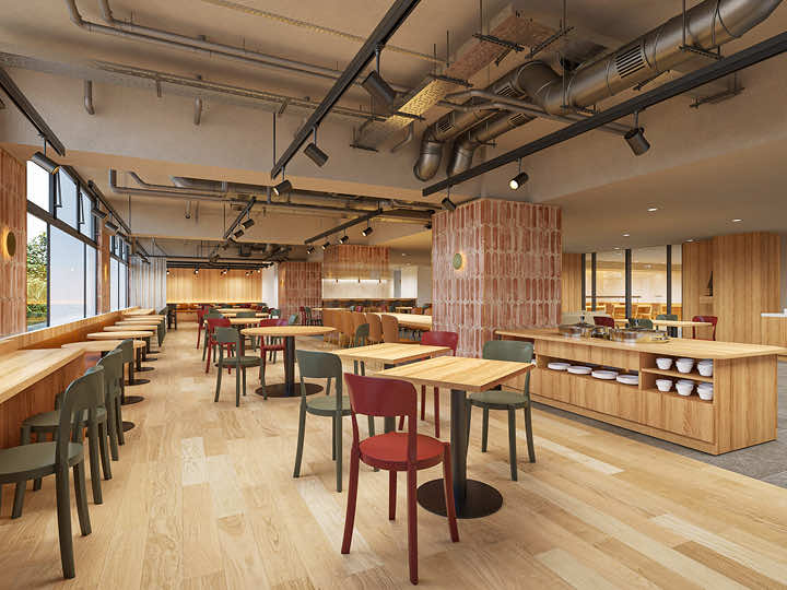 キッチン付きの部屋