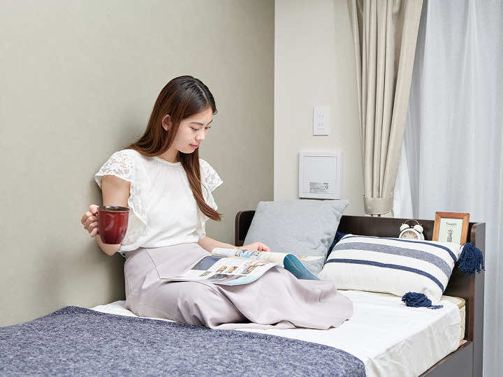 快適なベッドルーム