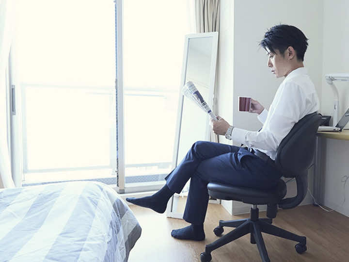 眺めの良いバルコニー