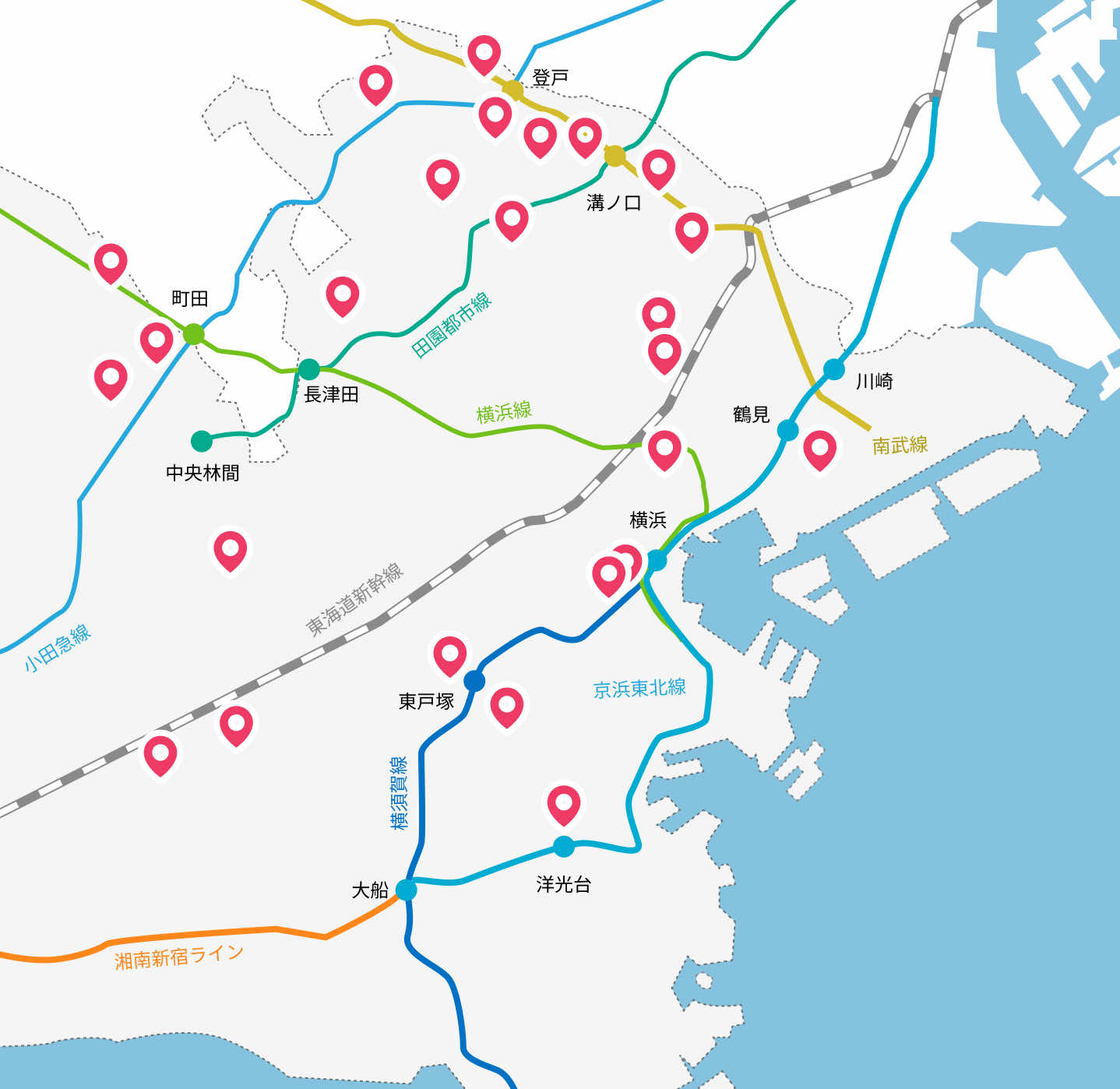 東京23区エリアのイメージ画像