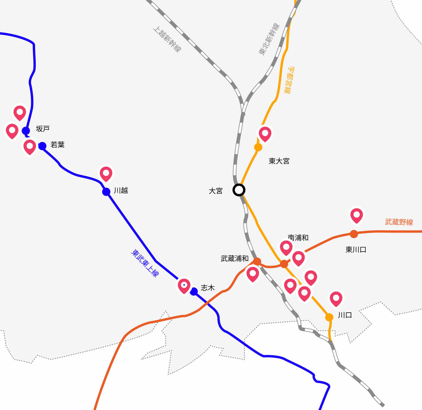 東京23区エリアのイメージ画像