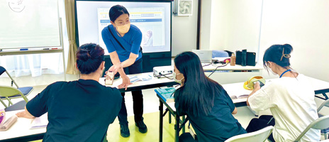 日本語教育は共立日語学院が担当します