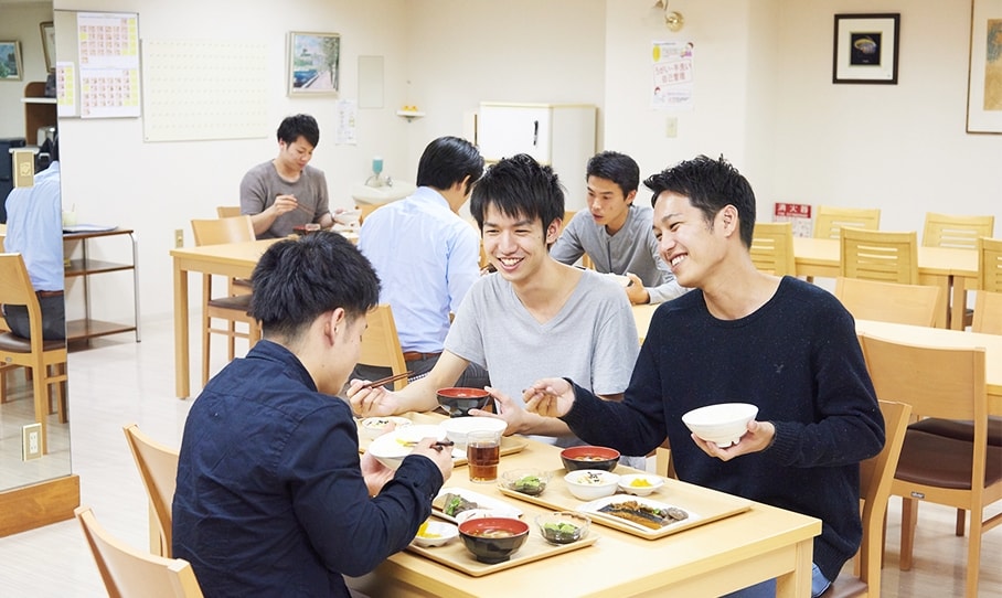 社員寮の様子