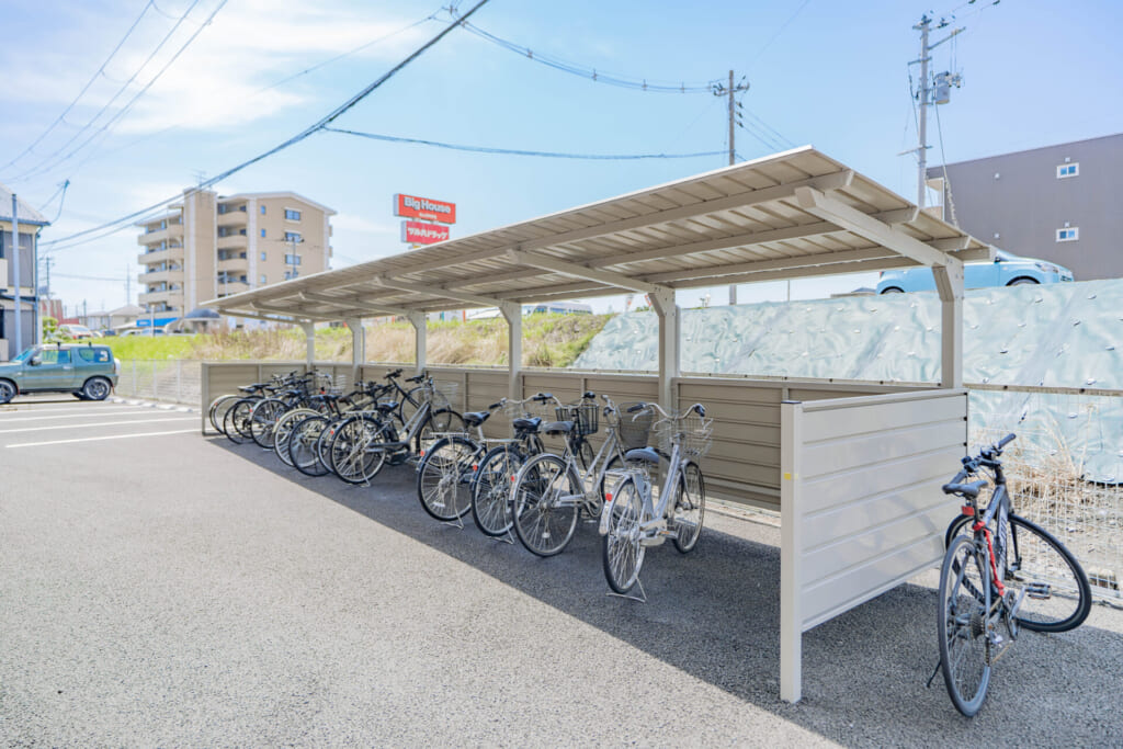 富沢_駐輪場