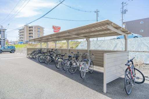 富沢_駐輪場