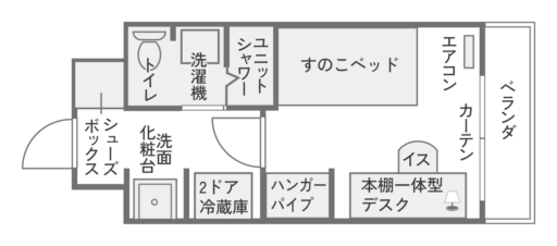 八王子大塚_間取り図