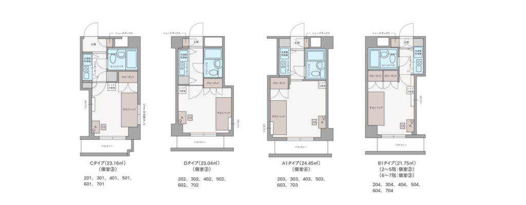 牛込神楽坂間取り３