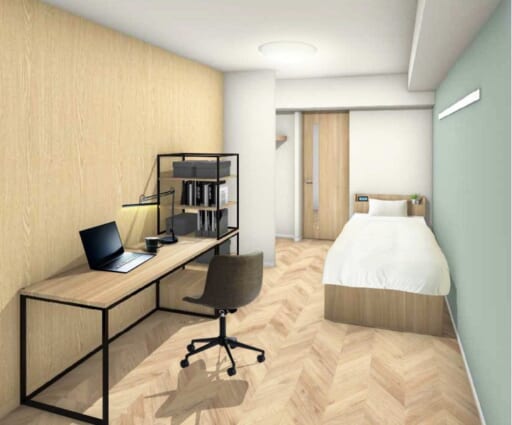 ドーミー尼崎杭瀬 居室パース