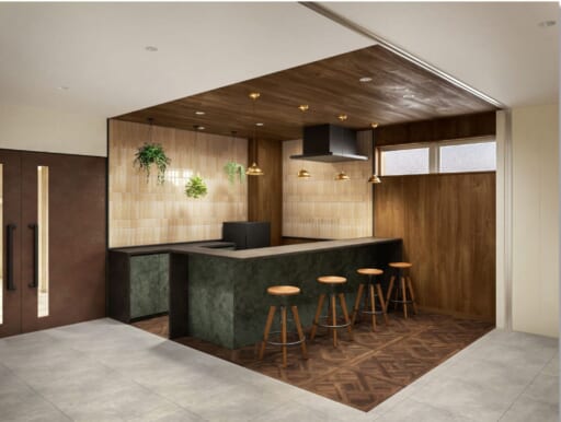 2階キッチンスペース